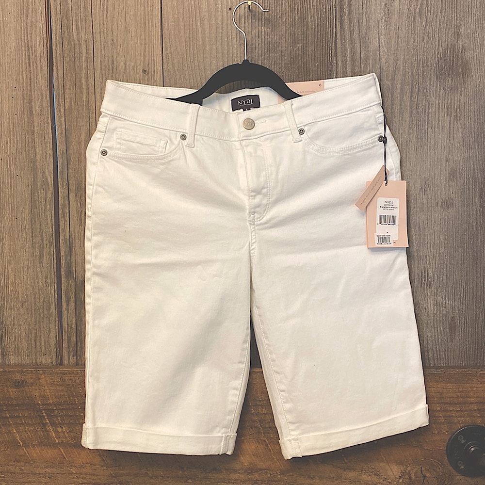 NYDJ “Briella Rill Cuff” shorts